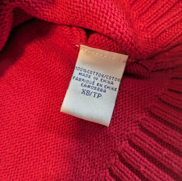 Red Knit Sweater - Picture 4 of 7